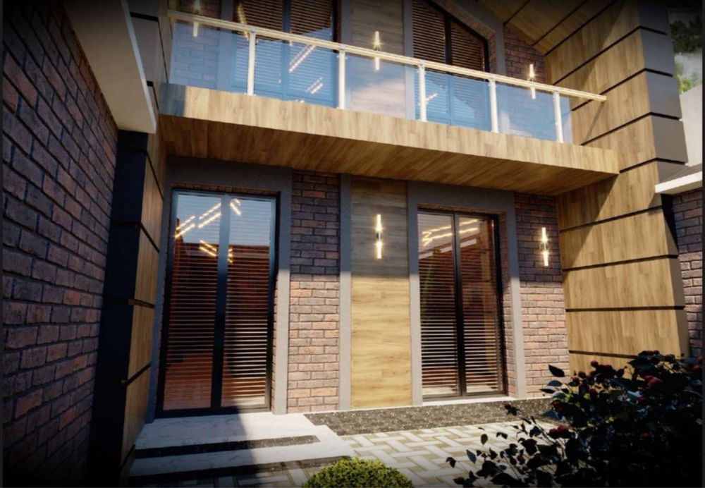 Венгерская коттеджи кирпич 2 этажа 1.5 сотки