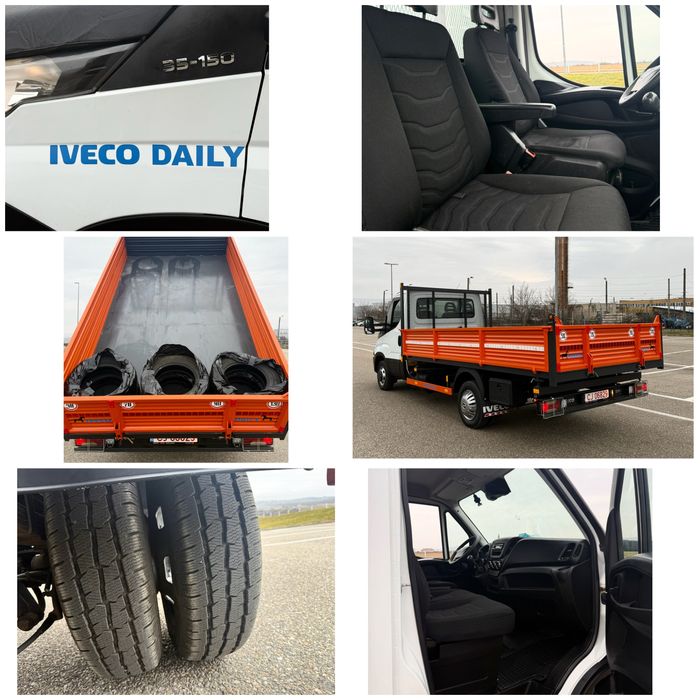Iveco Daily Basculabil pe Cutie 35c15 50c Mercedes Sprinter VW Renault