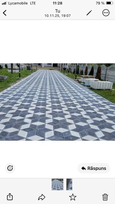 Pavaje montaj Pavele Dale beton