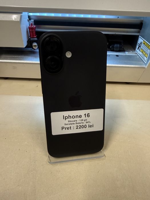 Iphone 16 / 128 gb / garantie / LA REDUCERE