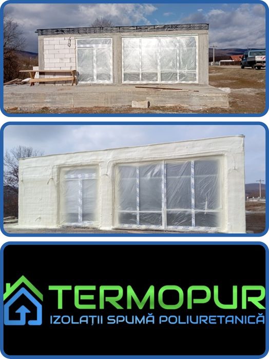 Izolatii cu spuma poliuretanica, izolatii termo fono hidroizolatie BV