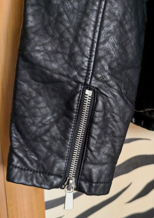 Мужская стильная кожанная куртка! Бренд.