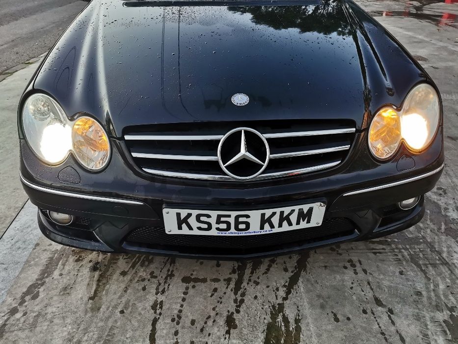 Dezmembrez mercedes clk w209 facelift amg 2.2 euro 4/bara fata amg/