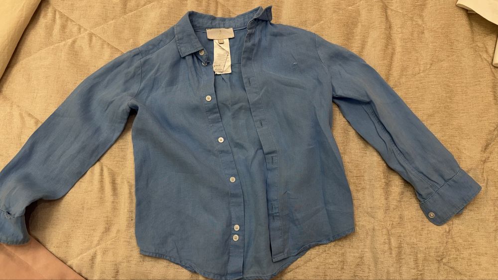 Рубашка из льна Jacadi для мальчика