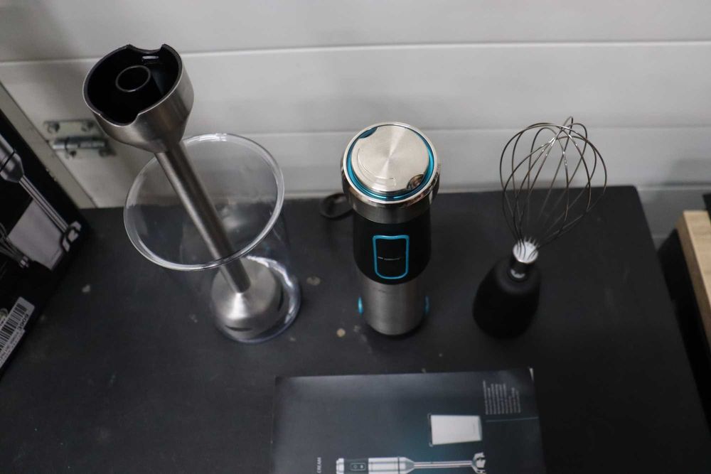 Ръчен миксер Cecotec TitanBlack 1500 XL Cream & Crush, 1500 W