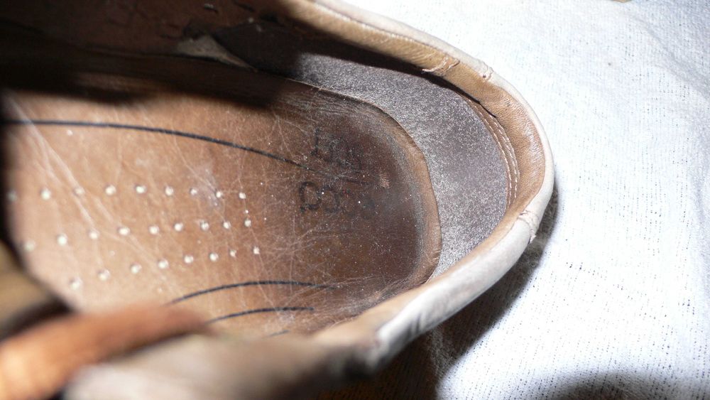 Летни обувки ECCO, Ест. Кожа, Мрежести, с чисто нови подметки. 44.