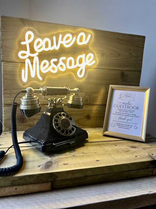 Audio GuestBook - Telefon Amintiri Nunta - Evenimente - Guest Book