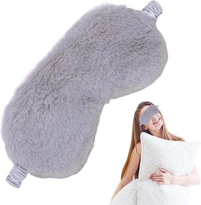 Плюшена маска за очи