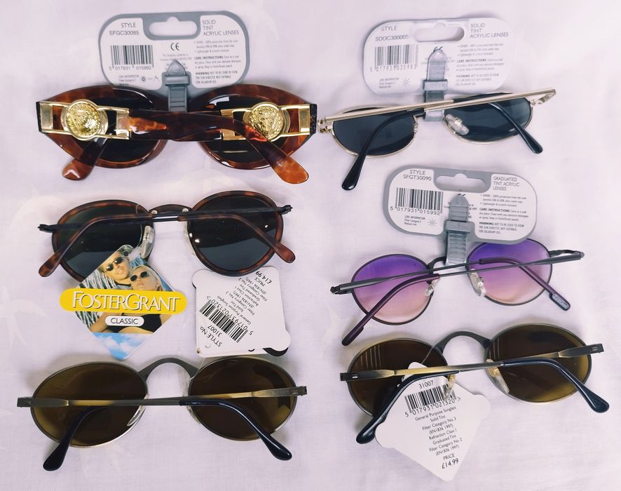 Lot 6 perechi ochelari de soare pentru doamne, Foster Grant, UV400