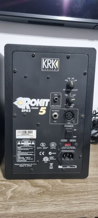 2 Boxe active de studio KRK Rokit Powered 5, RPG2