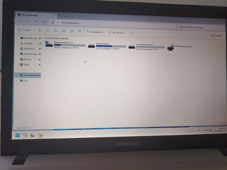 Notebook core i5 Samsung