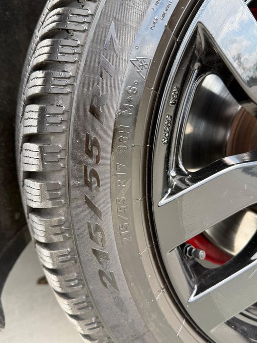215 55 R17 anvelope cu jante CMS Pirelli 5x112 Audi Vw Seat