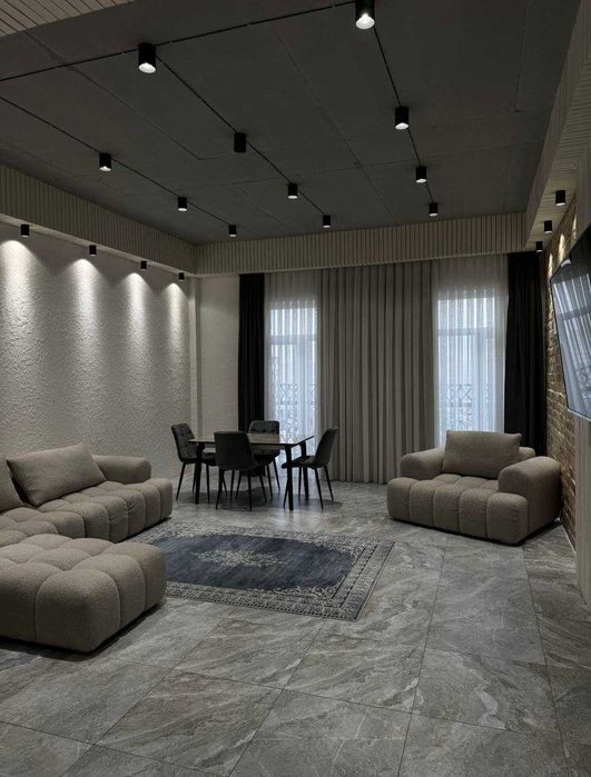 Квартира 112 м² с мебелью в ЖК Glinka Premium