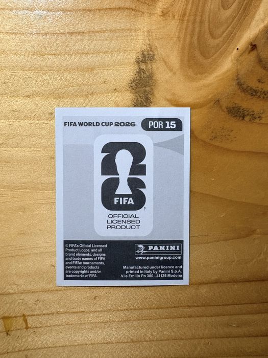 Panini Sticker World Cup 2026 Cristiano Ronaldo
