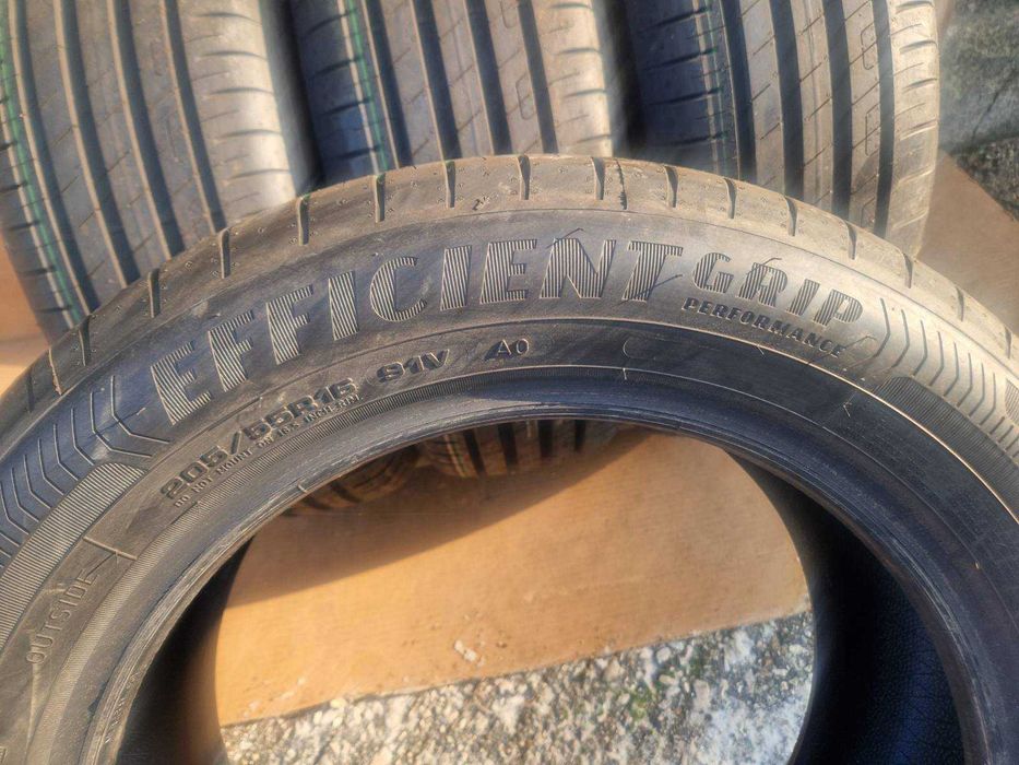4 Goodyear R16 205/55 Нови летни гуми  DOT3623