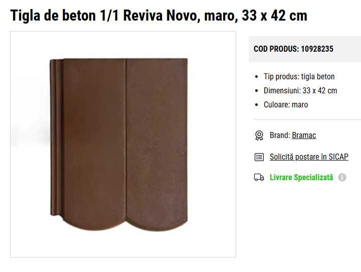 Vand tigla Bramac Reviva Maro