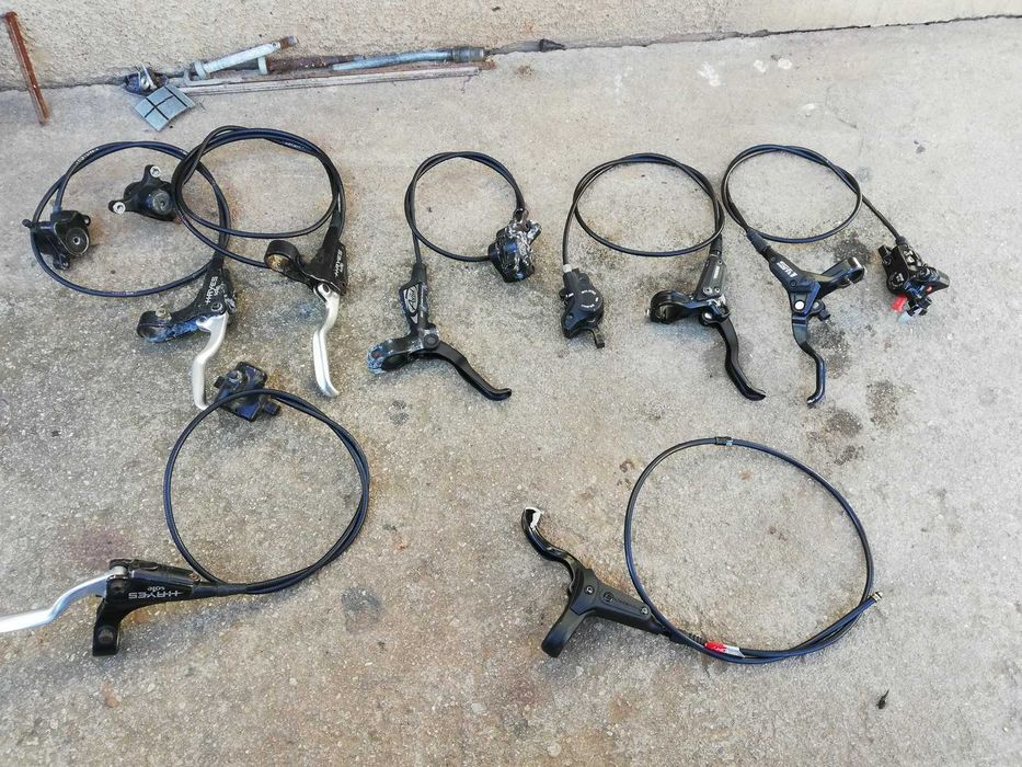 Лот хидрачлини спирачки за велосипед
