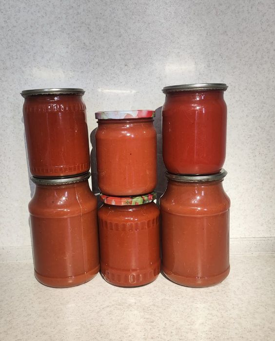 Домашние лечо и кетчуп