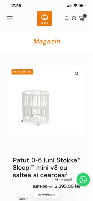 Vand patut stokke sleepi mini