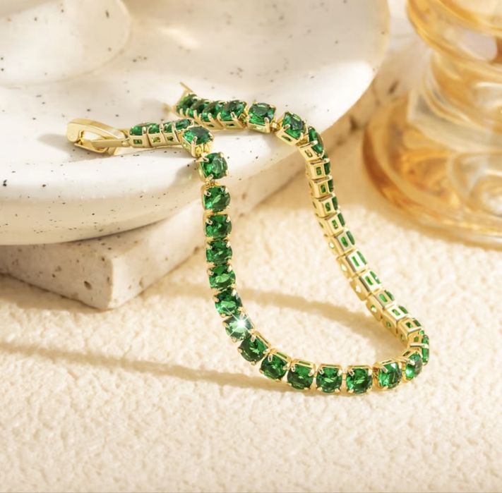 Bratara Tennis Smarald