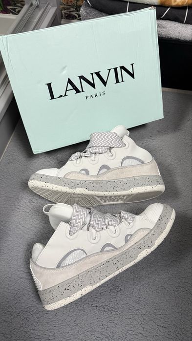Lanvin Curb White Oreo
