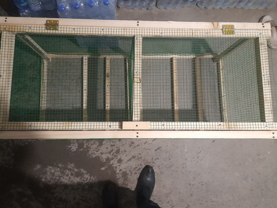 Quyonlar uchun qafas ishlatilinmagan