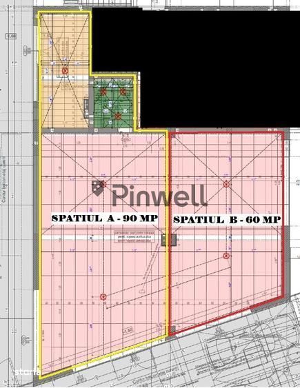 STRADAL Pipera Spatiu comercial premium vitrină mare 7 locuri parcare