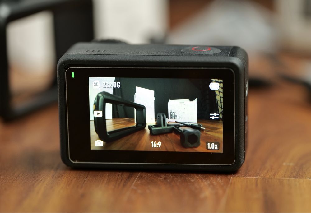 DJI Action 4 в отлично състояние – 10/10 action cam