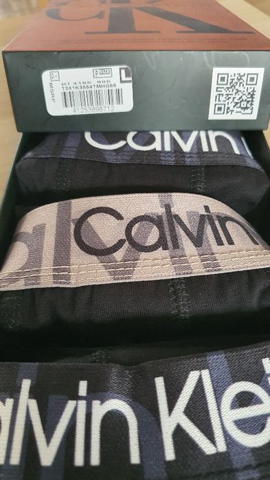 Set 3 boxeri Calvin Klein mărimea L noi la cutie