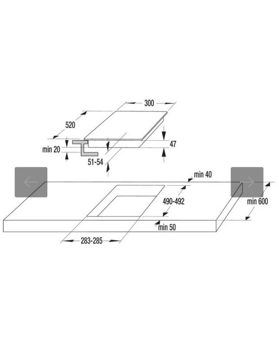 Керамичен плот Gorenje