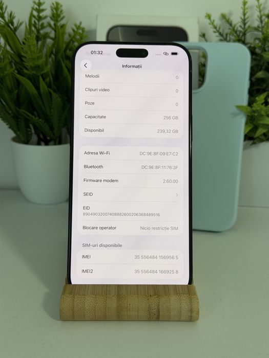 Iphone 16 pro max 93% fullbox