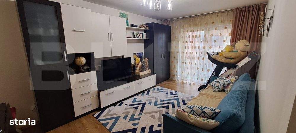 Apartament decomandat, 2 camere, 57 mp, cu balcon, etaj 1, zona Lidl — fotografia 1