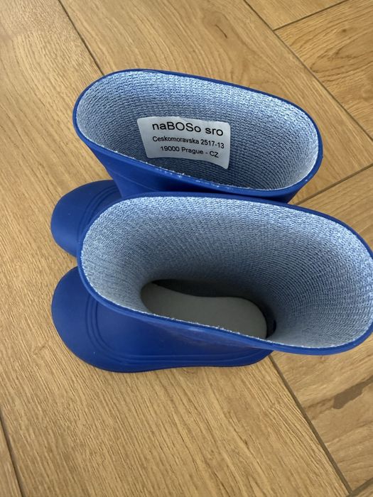 Детски боси гумени ботуши 24 номер