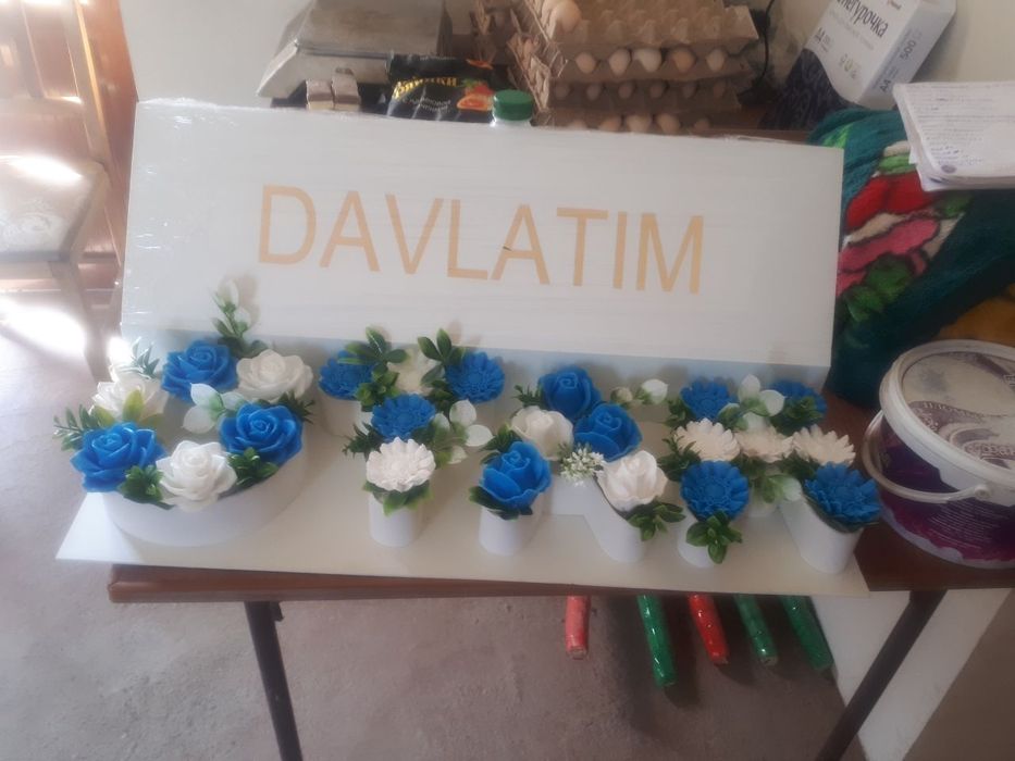 Sovunli xush bõy gullar