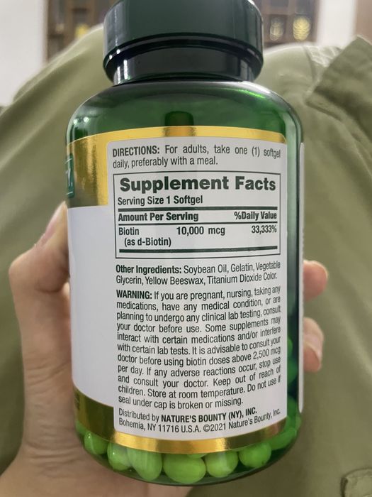 Биотин для волос