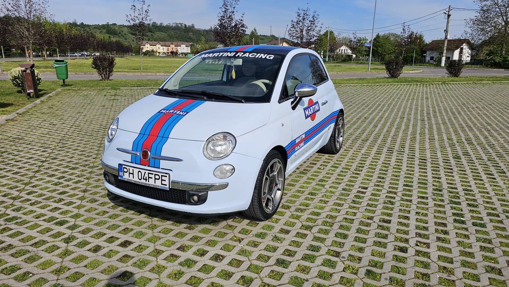 Fiat 500 Panoramic  1.4Benzină   100Cp  Jante 17  Pachet Abarth Rata 700ron
