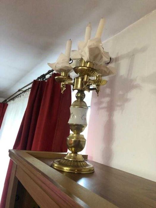 Sfestnic 4 brate  metal cu ceramica