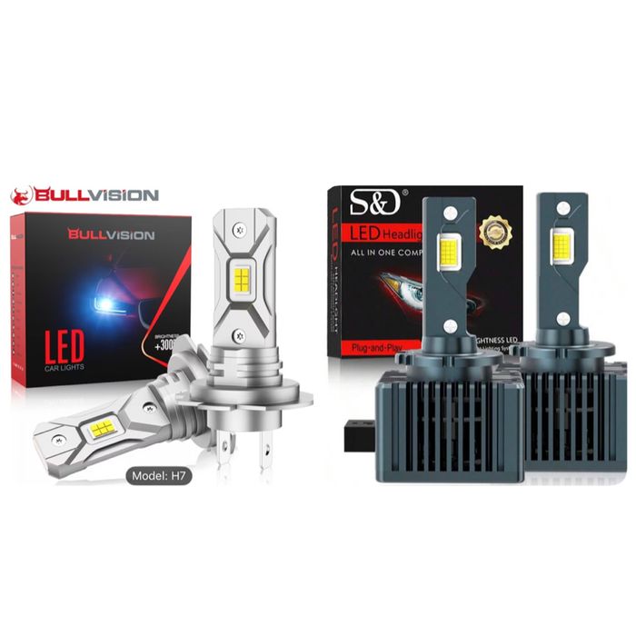 Set becuri LED H7 D3S