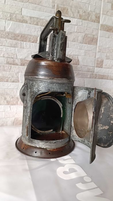 Стар немски ЖП фенер - 1940 година - WWII