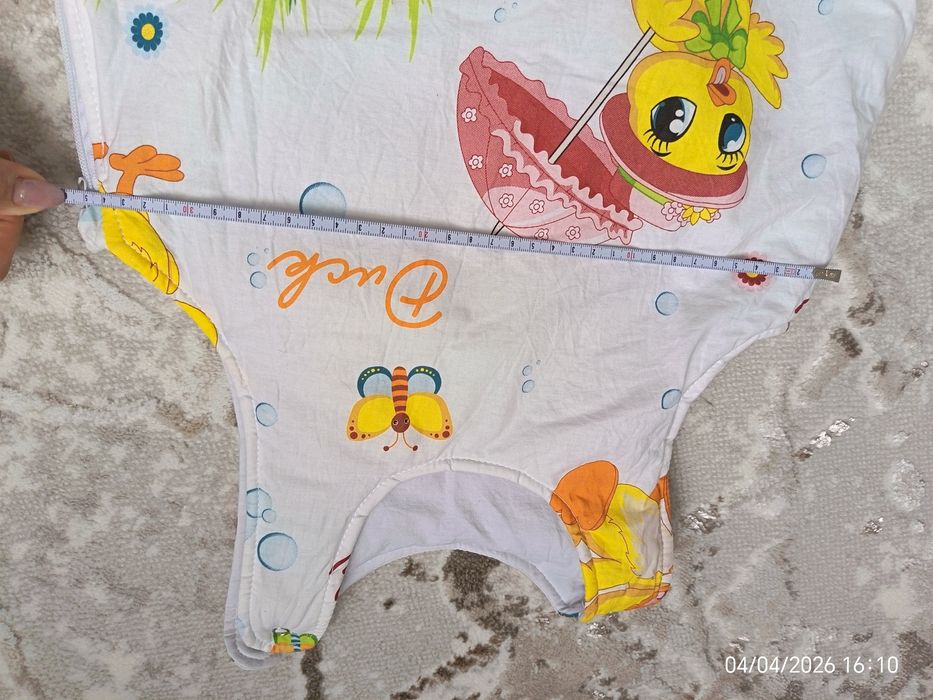 Лятно и зимно чувалче за сън с крачета