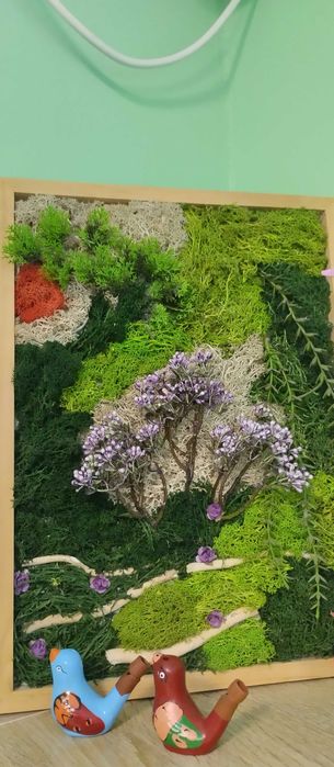 Пано от скандинавси мъх