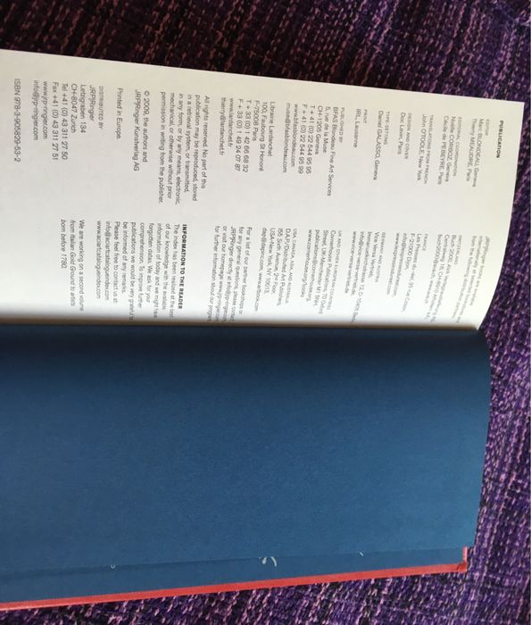 Art каталог за изкуство 1780-2008г френски език