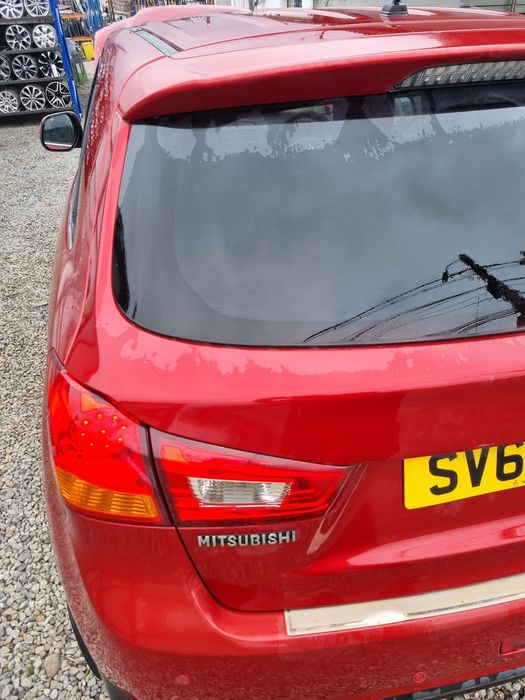 Haion Cu Luneta Mitsubishi ASX 2012 - 2016 SUV 4 Usi Orient Red P26 (1496)
