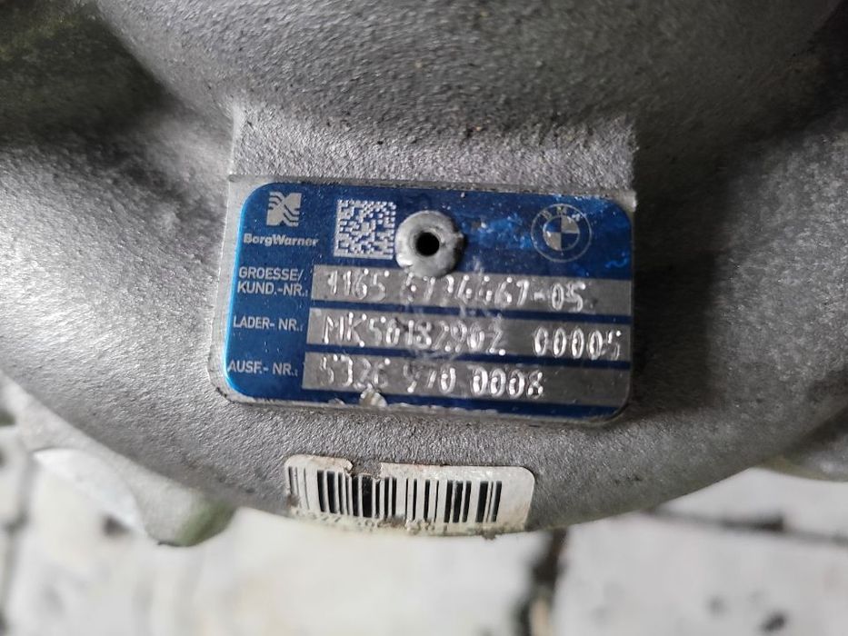 Turbo Turbina Mare Bi-Turbo Bmw 3.5D 4.0D N57 313 CP F06 F07 F10 F11 F12 F15 F16 F25 F26 F01 F02