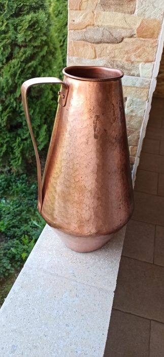 Carafă/ulcior de cupru, de 6 litrii