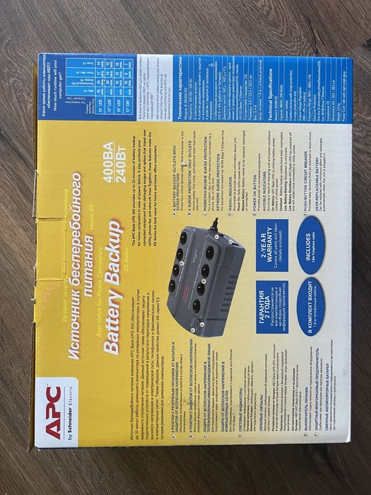 ИБП АПС 400ва.