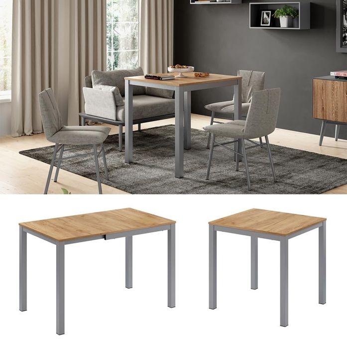 Разтегателна маса с метална конструкция 7533