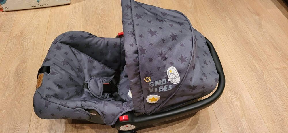 Стол за кола-кошница 0-13 кг., Chippolino Мило Графит