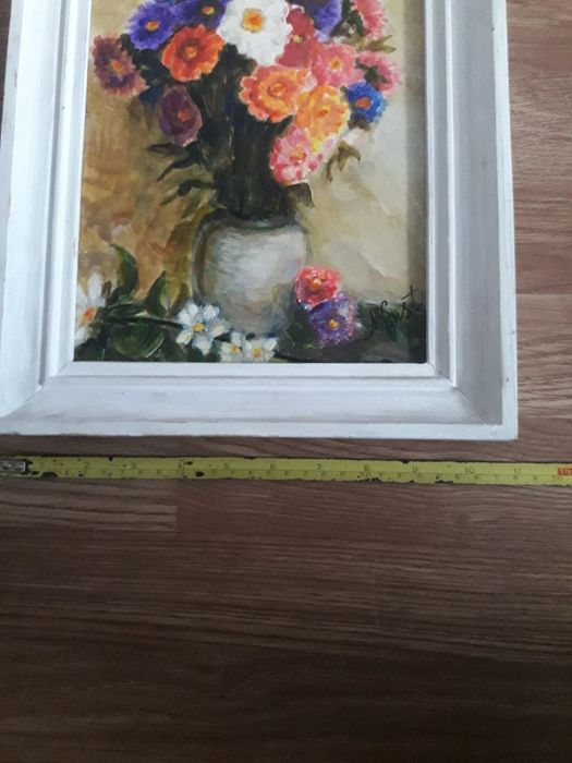 Картина с цветя малка