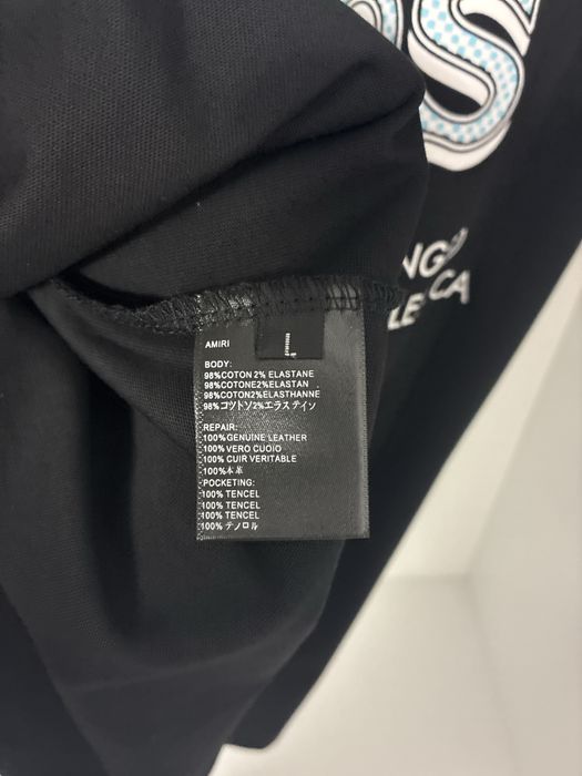 Tricou Amiri Negru L
